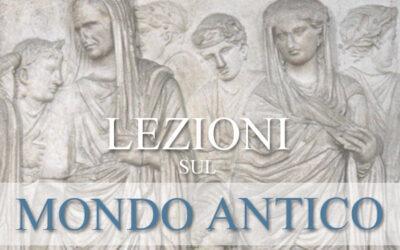 Lezioni sul mondo antico 2021