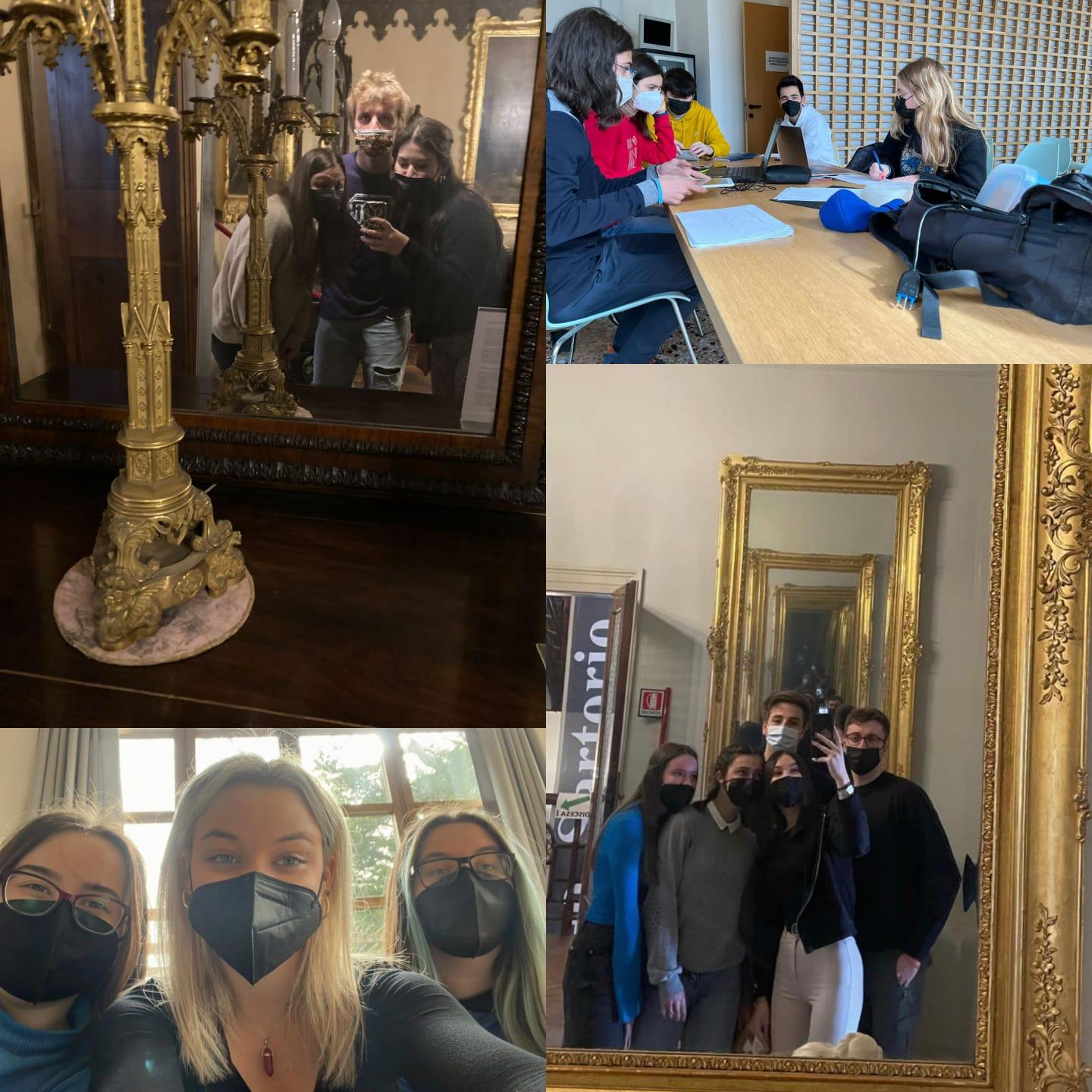 Dal 15 settembre 2022  il nuovo pannello tradotto in tedesco dagli studenti illustra ai visitatori la storia della famiglia, della villa e del museo.